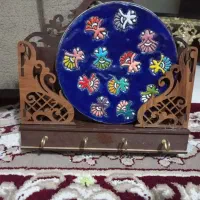 ظروف قلم کاری کار دست|صنایع دستی و سایر لوازم تزئینی|بهارستان, |دیوار