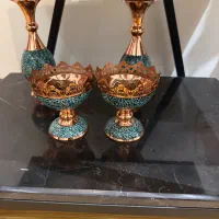 ظرف فیروزه کاری اقاجانی