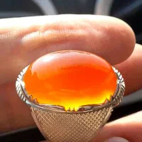 انگشتر عقیق دست ساز