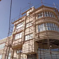 سنگ کاری نمای ساختمان|خدمات پیشه و مهارت|کرمانشاه, |دیوار