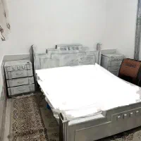 فروش تخت با تشک  کارکرده با قیمت خوب