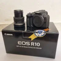 دوربین کنون r10 با دو لنز و متعلقات|دوربین عکاسی و فیلمبرداری|یزد, |دیوار