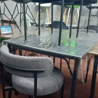 صندلی بدنه فایبریفضایبیرون|میز و صندلی غذاخوری|حمیدیا, |دیوار