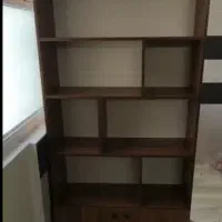 میز و صندلی و کتابخانه و نیم ست اداری|دفتر کار|ری, سرتخت|دیوار