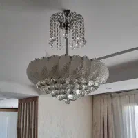 ۲عدد لوستر شیک|لوستر و چراغ آویز|همدان, |دیوار