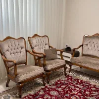 مبل ۷نفره کلاسیک اتریشی چوب راش فروش فوری