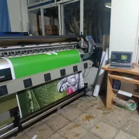 دستگاه اکوسالونت بنر وینیل چاپ هد استوک i3200