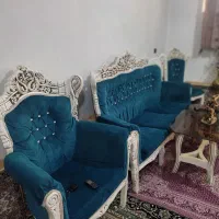مبل سلطنتی9نفره|مبلمان خانگی و میز عسلی|کرمانشاه, |دیوار