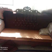 مبل راحتی فقط فقط سال 4سال استفاده هنوز روکش داره|مبلمان خانگی و میز عسلی|سهند, |دیوار