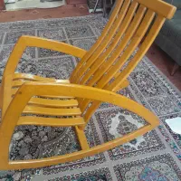 صندلی راک چوب راش سالم سالم