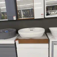 کابین روشویی پترا سفید چوب ۶۰