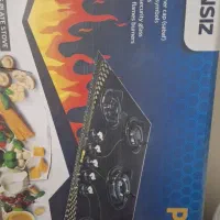 گاز رومیزی و جاروبرقی سطلی و توستر نو