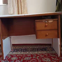 میز تحریر قدیمی دوکشوه|میز تحریر و کامپیوتر|کرمانشاه, |دیوار