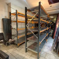 فروش راک صنعتی انبار دست دوم قفسه|فروشگاه و مغازه|مشهد, عامل|دیوار