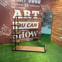 رگال بغل طبقه( چوب و فلز)|جاکفشی، کمد، دراور|ملارد, |دیوار