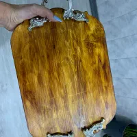 ظروف پذیرایی چوبی مناسب جهیزیه|ظروف سرو و پذیرایی|شیراز, قدوسی غربی|دیوار