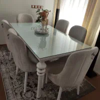 میز ناهار خوری ۶ نفره|میز و صندلی غذاخوری|دالخانی, |دیوار
