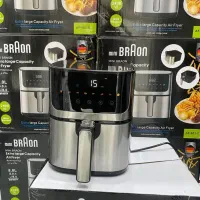 سرخ کن هواپز رژیمی براون استیل ۸ لیتری