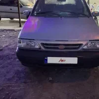 پراید۸۶ نقره‌ای فهرج