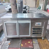 فریزر میز کاری موتور فرانسه ۱نیم متری