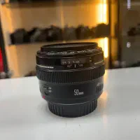 لنز کانن 50mm f1.4 مشابه آکبند