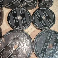 دمبل و صفحه بتنی