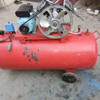پمپ باد درجه یک 250لیتری خوابیده