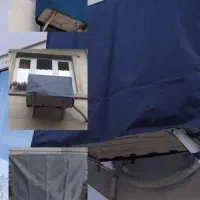 کاور کولر برزنت ضدآب،همه سایز موجوده|کولر گازی و فن‌کوئل|شوشتر, |دیوار