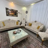 مبل نه نفره با میز ناهار خوری اینه کنسول میزتیوی|مبلمان خانگی و میز عسلی|کرج, حصارک پایین|دیوار