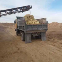 حمل شن و ماسه و آجر ونخاله با تراکتور و خاور