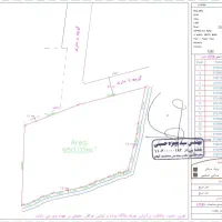 فروش فوری زمین‌ ۹۵۰‌متری گلسار (طش)