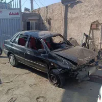 پراید تصادفی 85
