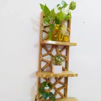 شلف چوبی 3طبقه|صنایع دستی و سایر لوازم تزئینی|مشهد, هنرور|دیوار