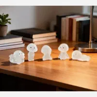 فیگور شبتاب آدمک شفاف خندان