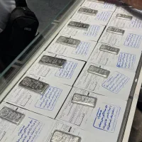 ندیر شاهرودی‌ نقره چهار نه شمش ترک ندیر