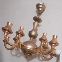 لوستر برنجی  ۵ شاخه ۱۲ تومن