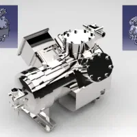 طراحی صنعتی،نقشه‌کشی،مهندسی معکوس،رندرگیری