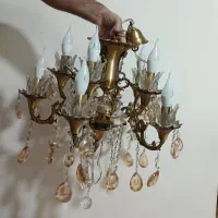 لوستر ۵شاخه برنج