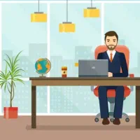 منشی آقا برای موسسه حقوقی