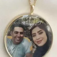 گردنبند عکس دار رزینی