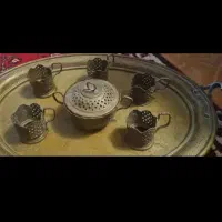 سینی عتیقه جنس برنج