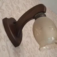 مجموعه لوستر و دیوار کوب چوبی|لوستر و چراغ آویز|کرج, گلشهر|دیوار