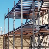 جوشکاری و ساخت اسکلت فلزی،شیروانی،سوله سبک،پوششی