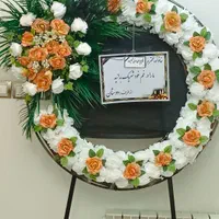 تاج گل مصنوعی و بنر ترحیم درگذشت پدر|گل و گیاه طبیعی|تهران, شادمان|دیوار