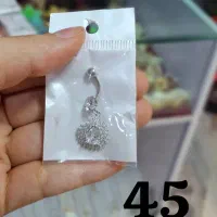 انواع پرسینگ ناف رنگ ثابت اصل