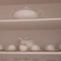 سرویس چینی نو خارجی برند دارای ۱۲ پارچه برای عروس|ظروف سرو و پذیرایی|فردیس, فردیس|دیوار