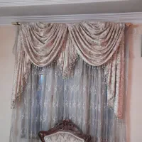 پرده|پرده، رانر، رومیزی|کرج, شهرک جهازیها|دیوار