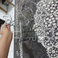 استند استیل جا لیوانی جا قابلمه ای و جا تخم مرغی|آب‌چکان و نظم‌دهنده ظروف|مشهد, خواجه ربیع|دیوار