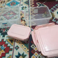 مقداری وسایل آشپزخانه در حد نو|ظروف نگهدارنده، پلاستیکی، یک‌بارمصرف|بروجرد, |دیوار