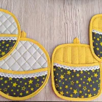 دوخت انواع سرویس آشپزخانه|سفره، حوله، دستمال آشپزخانه|میبد, |دیوار